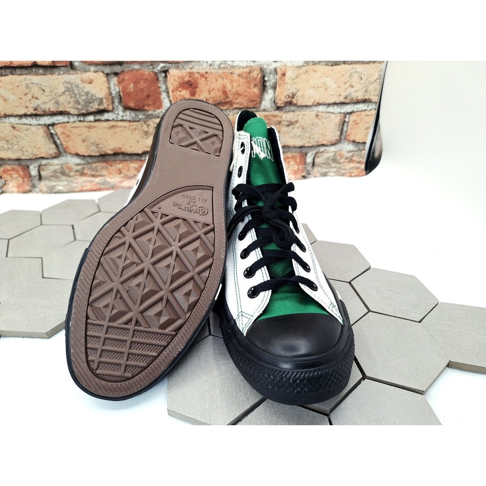 Rare New Boston Celtics  Converse Chuck Taylor Ctas Sneakers Size 9.5 Men's Hi - Picture 8 of 16